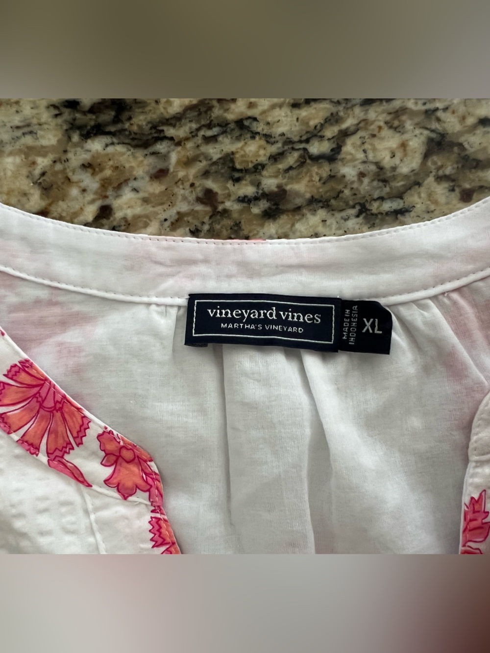 New Vineyard Vines Tessa Floral Tie Sleeve Minidress XL - Picture 12 of 13
